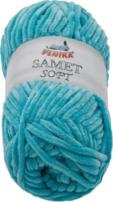 Produktbild von Garn SAMET – 100 g / 100 m – Türkis