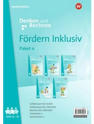 Image de Fördern Inklusiv. Hefte 15-19 im Paket Denken und Rechnen