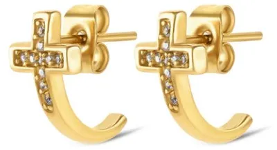 Produktbild von Goldene Damen Ohrringe