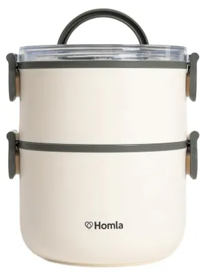 Zdjęcie produktu dla HOMLA Termos LUNARE obiadowy 1 l + 0,6 l