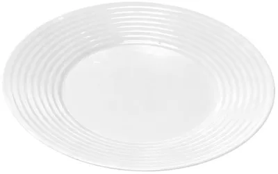 Produktbild von Teller Geschirr Set 6 tlg Tafel Essteller Speiseteller 26,6 cm Opalglas 53771