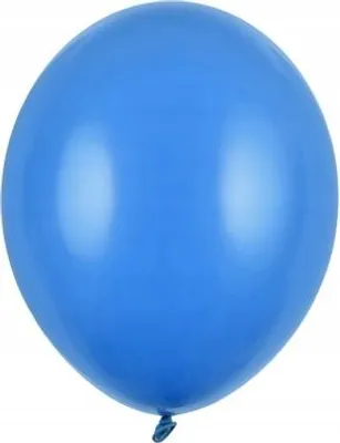 Produktbild von Pastellblaue Geburtstagsballons 12 cm, 100 Stück.