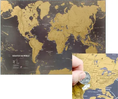 Produktbild von Scratch the World black edition