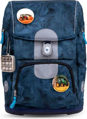 Produktbild von Belmil Patches mit Klettverschluss Set 3-teilig- kompatibel mit Schulranzen Maxi, Maxi Plus, Compact "Farm"