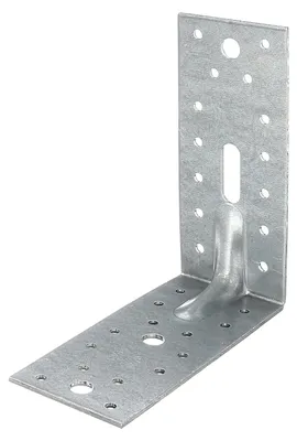 Schwerlast-Winkelverbinder, Stahl verzinkt, 65 x 150 x 150 mm