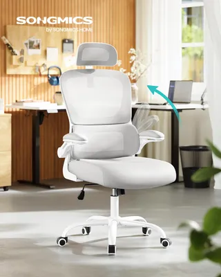 Obrázek produktu pro Kancelářská židle, síťovaná židle, ergonomický design, s prvotřídní síťovanou tkaninou, houpací funkce