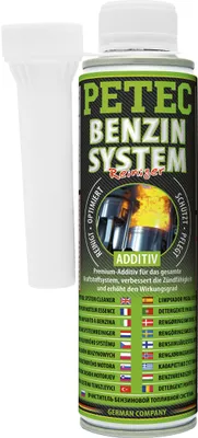Produktbild von Petec Benzin System Reiniger Premium Additiv Zusatz Motorreiniger 300ml 80650