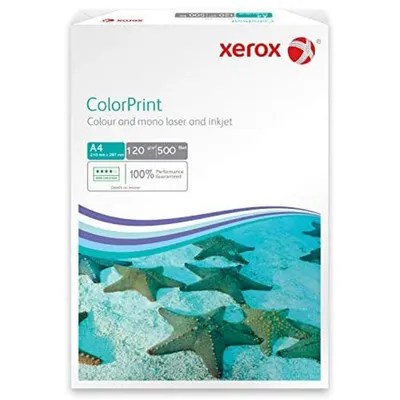 Produktbild von Xerox 003R96602 Premium FarblaserPapier Druckerpapier DIN A4 120 gm? 500 Blatt pro Pack wei?(11,89€)