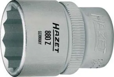 Produktbild von HAZET 880Z-21, 1 Stück(e), 76,2 / 8 mm (3 / 8"), Chrom-Vanadium-Stahl, 31,5 mm, 62 g
