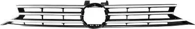 Produktbild von DIEDERICHS 2297041 Kühlergrill Frontgrill für VW Touran (5T1) Chrom/Schwarz