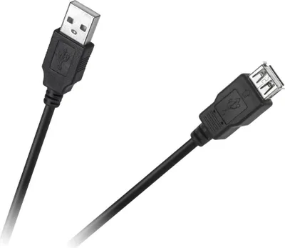 Zdjęcie produktu dla Kpo4013-1.5 Kabel Usb Wtyk-Gniazdo 1.5M Cabletech