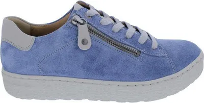 Produktbild von Hartjes Phil Shoe Halbschuh 162.1401/9942.19, Velourleder, Aqua-Hellblau, Weite H, Fußbett zum Wechseln 40