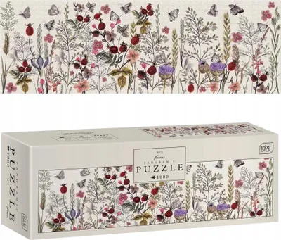 Produktbild von Panorama-Puzzle 1000 Blumen 1 6263