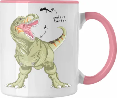 Produktbild von Trendation - Andere Tanten Du Tasse Geschenk für Beste Tante Kaffeetasse Geschenkidee Tante Geburtstag Lustig (Rosa)