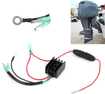 Zdjęcie produktu dla Zespół regulatora prostownika silnika zaburtowego 6G1-81970-61 Pasuje do silników Yamaha 25-70 KM 1984-2001 Części silnika