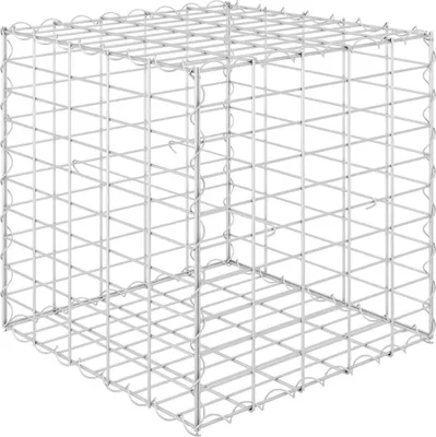 Obrázek produktu pro vidaXL Gabionové zvýšené lůžko z ocelového drátu 50x50x50 cm