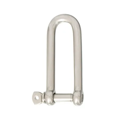 Produktbild von Edelstahl Rundschäkel lange Form 4mm A4/AISI316