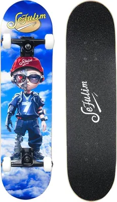 Immagine prodotto di Skateboard professionale con tavola in acero a 7 strati