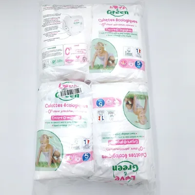 Produktbild von Love Green Windeln Gesunde und ökologische Höschenwindeln Größe 5 12 bis 18 kg Pack 1 (50,36)