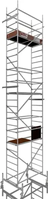 Image de ALTEC Rollfix 800 | roulettes incluses (Ø 125 mm) | traverse standard | échafaudage roulant