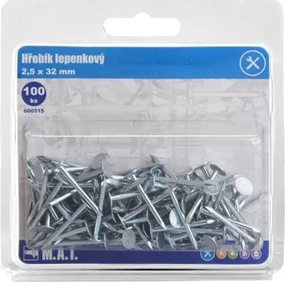Obrázok produktu pre kartónový klinec 32x2,5mm Zn (100ks)