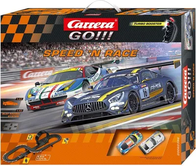 Produktbild von Carrera 20062396 - GO Speed'n Race Rennbahn Komplettset