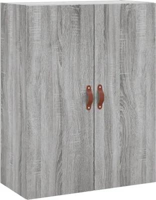 Imagen del producto de Armario de pared gris Sonoma 69,5x34x90 cm