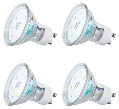Produktbild von 4x LED Lampe GU10 warmweiss 4W / 30W Leuchtmittel Strahler Spot 230V SEBSON