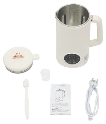 Immagine prodotto di Frullatore per Bevanda di soia, tecnologia a 10 lame, funzione di pulizia automatica, bianco crema, UE, 220 V