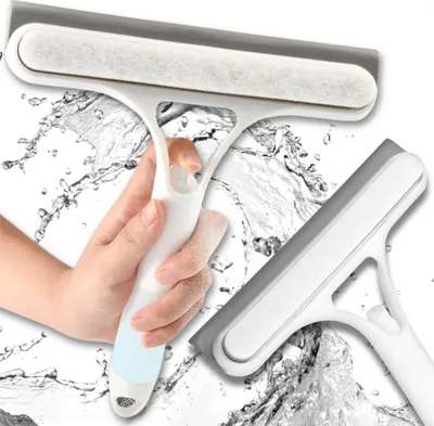 Produktbild von Ein praktischer Fensterabzieher aus Silikon mit 3-in-1-Spender