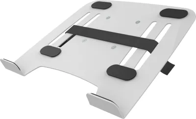 Produktbild von PureMounts® - Notebookhalterung PM-ADAPT-NBW für VESA Tischhalterungen weiß