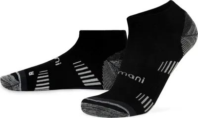 Produktbild von normani 2 Merino Trekking Sneaker-Socken mit Frotteesohle
