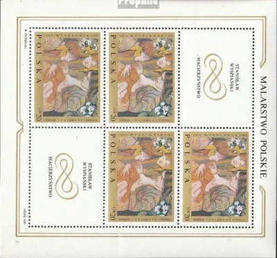 Produktbild von Briefmarken Polen 1969 Mi 1941Klb-1948Klb Kleinbogen (kompl.Ausg.) postfrisch Polnische Gemälde