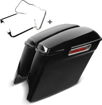 Obrázok produktu pre Natiahnutý bočný kufor pre Harley Davidson Touring 14-25 s nosičom na batožinu