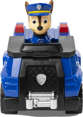 Produktbild von PAW Patrol Chases Polizeiwagen und Figur (Basic Vehicle), Auto, Paw Patrol, 3 Jahr(e), Schwarz, Blau, Weiß