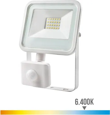 Image de Projecteur Led 20w Capteur Edm éclairage Puissant 1400lm Avec Détection De Mouvement - Edm