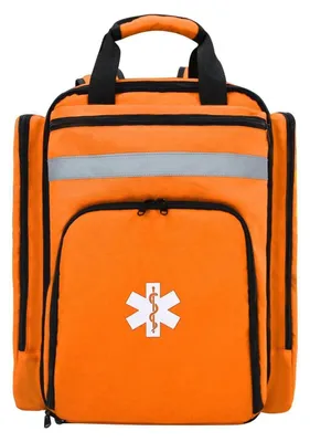Produktbild von Erste-Hilfe-Rucksack Taktisch Groß Kapazität Reflektierend Orange