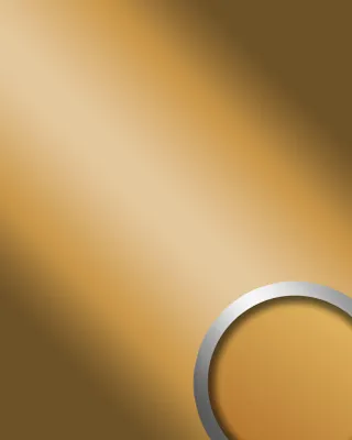 Produktbild von WallFace 10187 DECO GOLD Wandpaneel Spiegel Einrichtungs Glanz Paneel gold | 2,60 qm