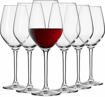 Obrázok produktu pre KROSNO Splendour Malé Poháre na Červené Víno, Sada 6, 460 ml