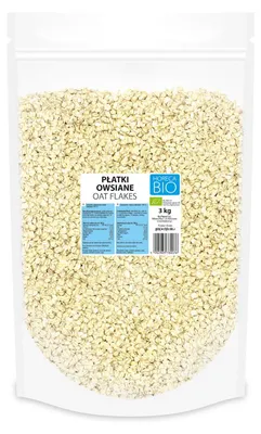 PŁATKI OWSIANE BIO 3 kg - HORECA (BIO PLANET)