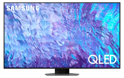 Produktbild von Samsung Series 8 QE55Q80CAT, 139,7 cm (55"), 3840 x 2160 Pixel, QLED, Smart-TV, WLAN, Karbon