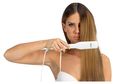 Obrázok produktu pre Silk'n GoSleek IR, Žehlička na vlasy, Teplé, Poškodené vlasy, Silné vlasy, Riedke vlasy, Suché vlasy, 130 °C, 210 °C
