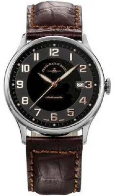 Produktbild von Zeno-Watch - Armbanduhr - Herren - Chrono - Flatline Automatik Retro - 6209-c1