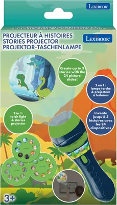 Produktbild von Geschichtenprojektor und Dinosaurier-Taschenlampe