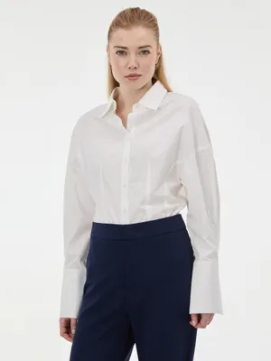 Produktbild von Orsay Damen-Langarmhemd in Weiß, Größe 36