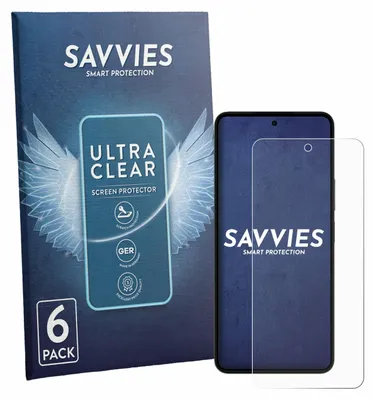 Produktbild von 6x Für OnePlus Nord CE 6 Lite Schutzfolie Savvies Displayschutz Display Schutz Folie Klar Transparent