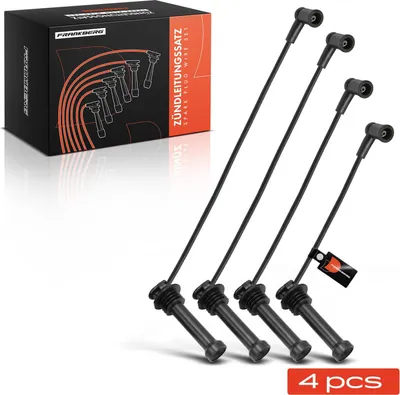 Produktbild von Frankberg 4x Zündleitungssatz Zündkabel für Ford Focus DFW Mondeo II BFP Tourneo Mazda