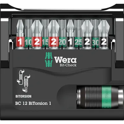 Immagine prodotto di Bit-Check 12 BiTorsion 1 Wera | 4013288179869