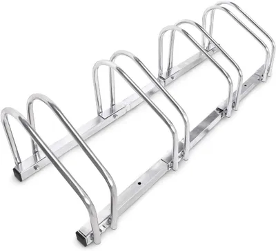 Image de Bc-elec - BS400004 Porte-vélos, rangement pour vélos, support pour vélos, support pour 4 vélos, montage au sol ou mural