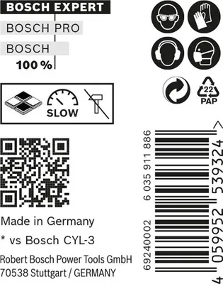 Produktbild von EXPERT CLY-9 Multi Construction Bohrer-Set, 6x60x100 mm, 10-tlg.